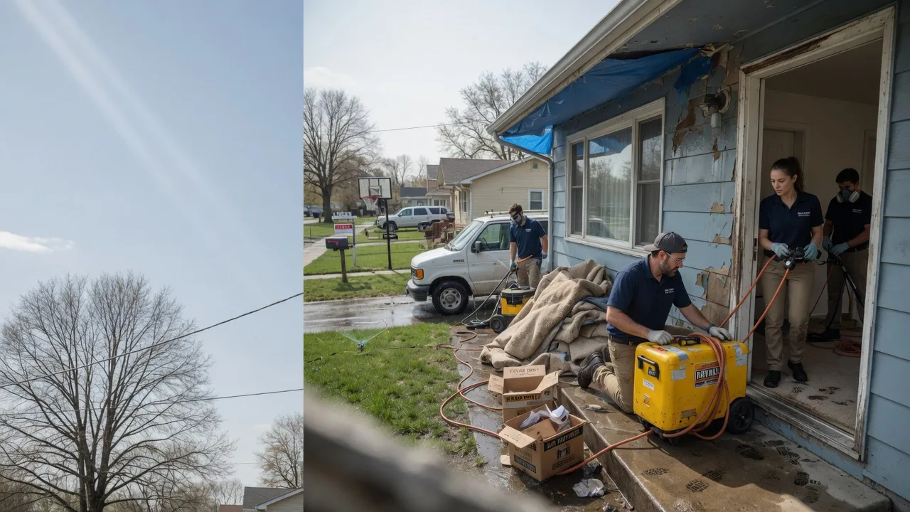 Basement Flood Cleanup in Farmington, UT near me